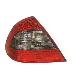 画像: W211 セダン '07ルック レッド/クリスタルスモーク/レッド LED テールランプ