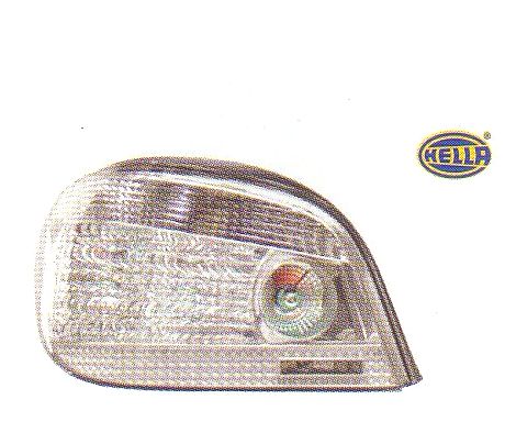 画像1: HELLA E60 〜2007 クリスタル クロム テールランプ